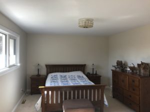small bedroom interior painting